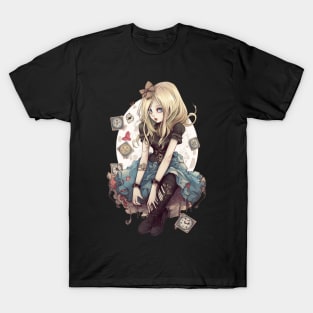 Inked Gothic Alice in Wonderland T-Shirt